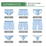 Premium Moisture Wicking Men's Underwear Custom Boxer Shorts Odor Control Organic Cotton Mens Underwear - Image 4