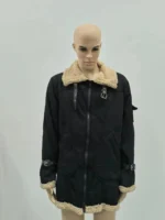 S-5XL Men's Jacket One Piece Winter Coat Thickened Lapel Trench Coat for Winter Thicken Jackets for Male - Image 3